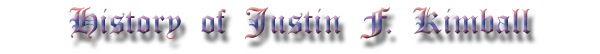 History of Justin F. Kimball High School