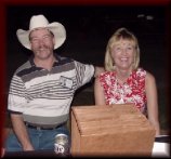 Randy and Donna Bates at the 35th Reunion, 2001