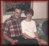 Jim and Florence March in the Summer of 1966