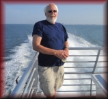Rob Roberson on a boat in the Florida keys