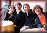 Lindsey, Elizabeth, Larry and Martin in Rome