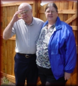Don and Patsy at home in The Colony