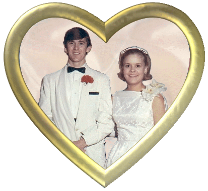 Marc W. McCord and Lynda M. Smith at the 1966 Senior Prom