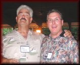 Jerry Valentine and Jerry Babb at the 35th Reunion, 2001
